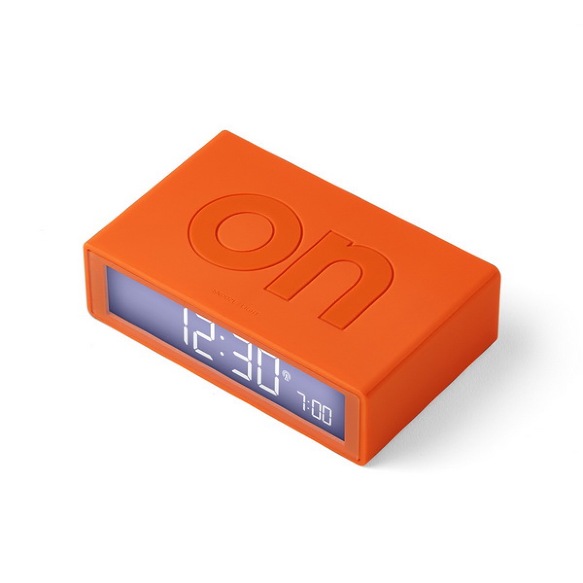 Lexon - Flip - Reversible LCD alarm clock - Orange Lexon - Flip - Reversible LCD alarm clock - Orange