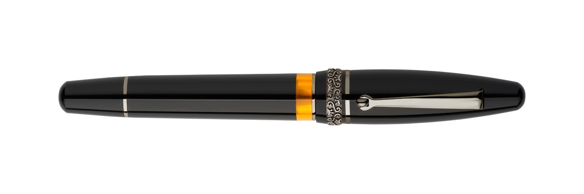 Maiora - Ogiva Golden Age - Black RT - Fountain pen - Pennino in oro 14K Maiora - Ogiva Golden Age - Black RT - Fountain pen - Pennino in oro 14K