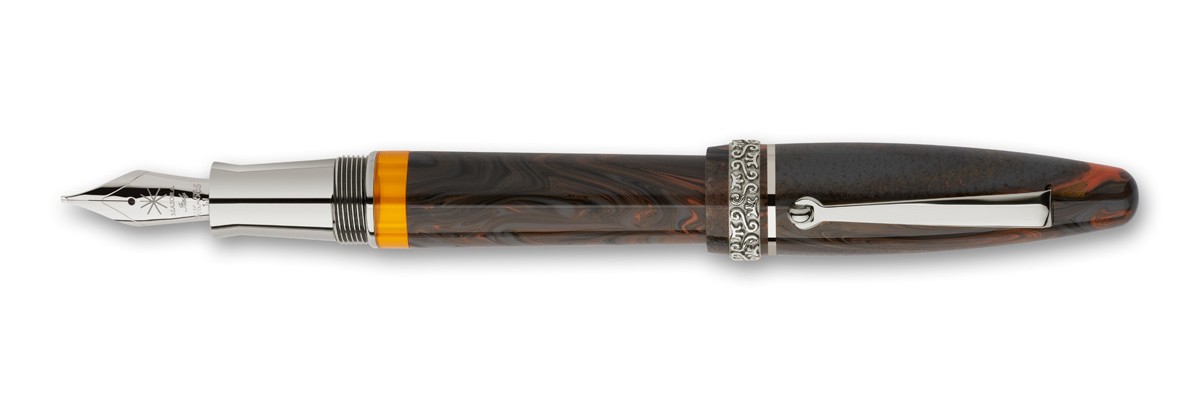 Maiora - Ogiva Golden Age - Earth HT - Fountain pen - Pennino in oro 14K Maiora - Ogiva Golden Age - Earth HT - Fountain pen - Pennino in oro 14K