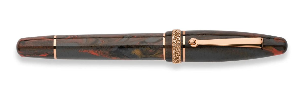Maiora - Ogiva Golden Age - Earth RGT - Fountain pen - Pennino in oro 14K Maiora - Ogiva Golden Age - Earth RGT - Fountain pen - Pennino in oro 14K
