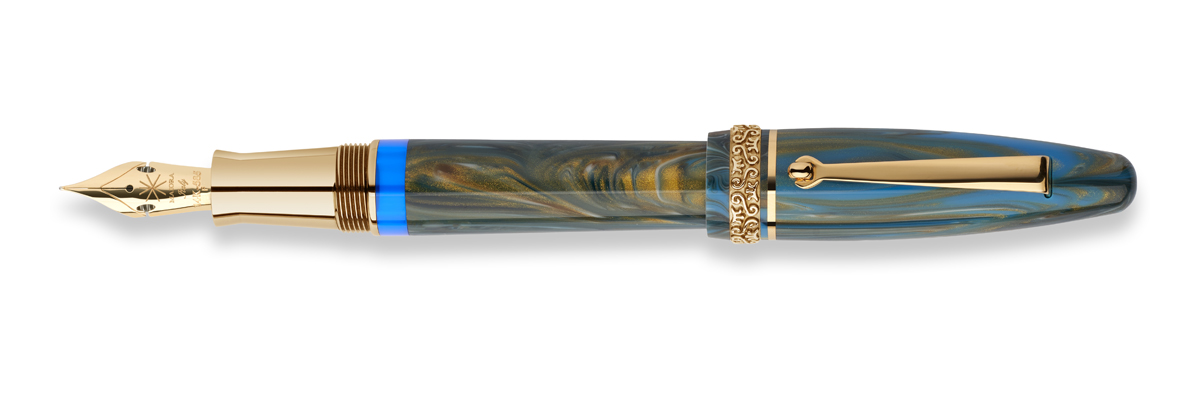 Maiora - Ogiva Golden Age - Wind GT - Fountain pen - Pennino in oro 14K Maiora - Ogiva Golden Age - Wind GT - Fountain pen - Pennino in oro 14K