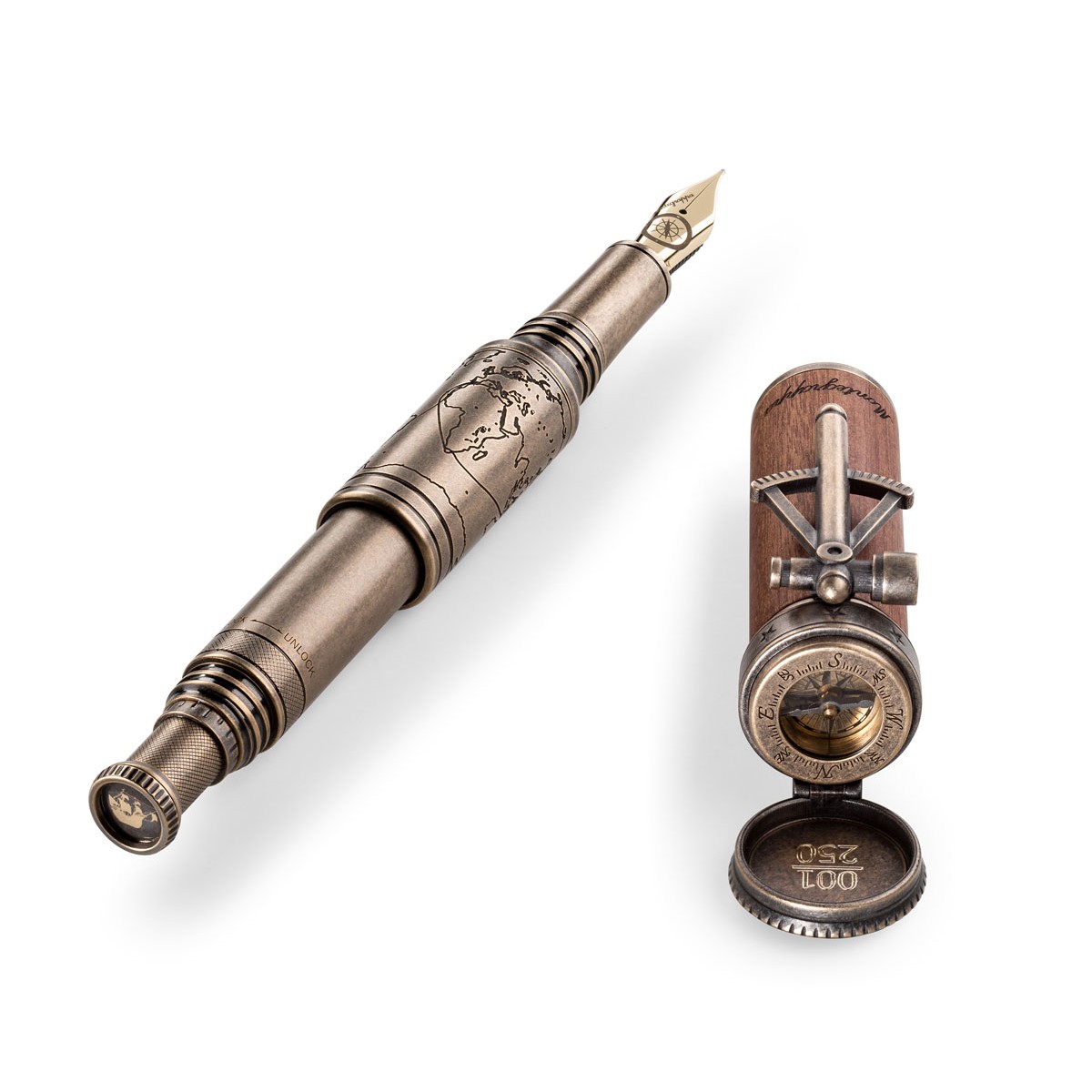 Montegrappa - Age of Discovery - Fountain Pen - Limited Edition Montegrappa - Age of Discovery - Fountain Pen - Limited Edition