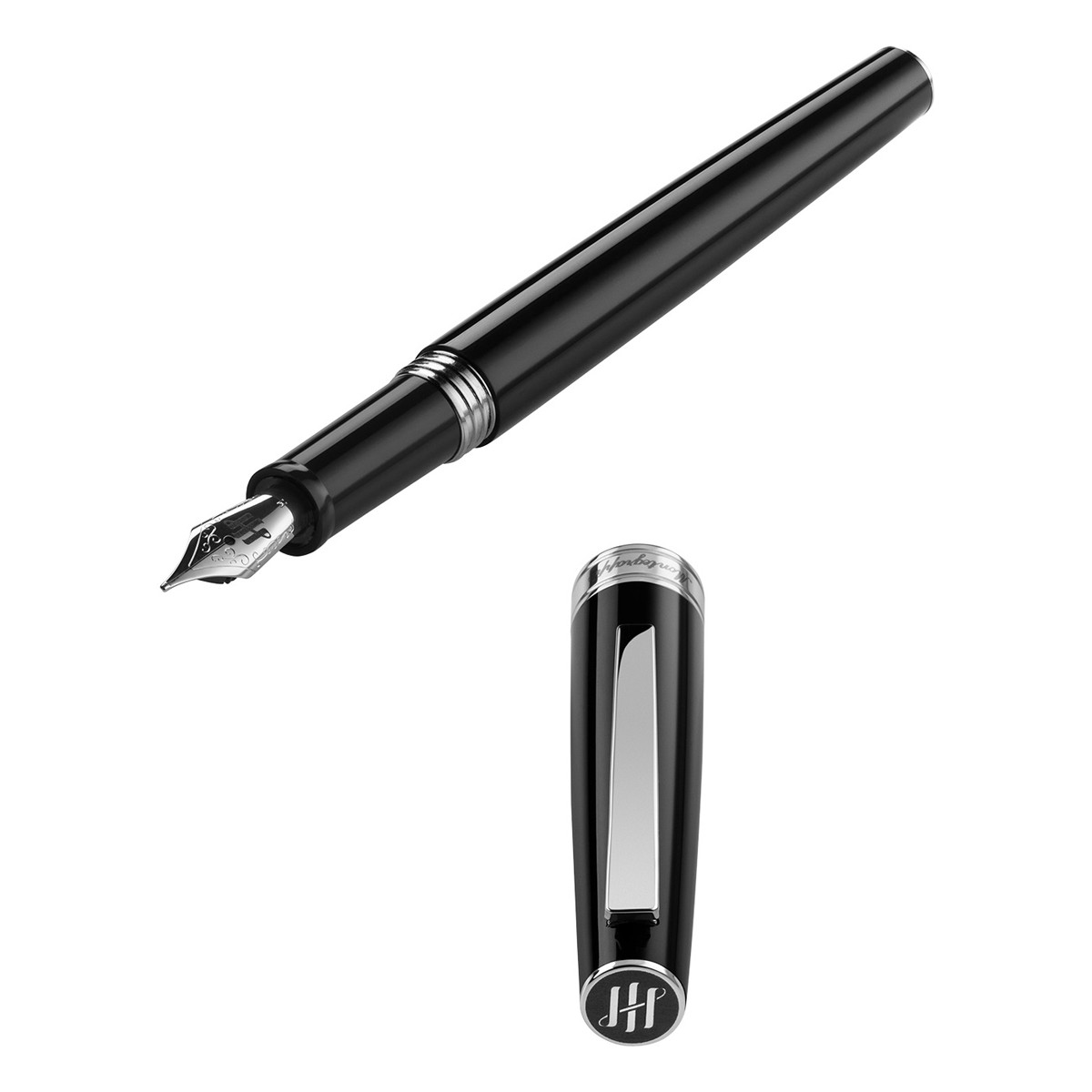 Montegrappa - Armonia - Stilografica Nera Montegrappa - Armonia - Stilografica Nera