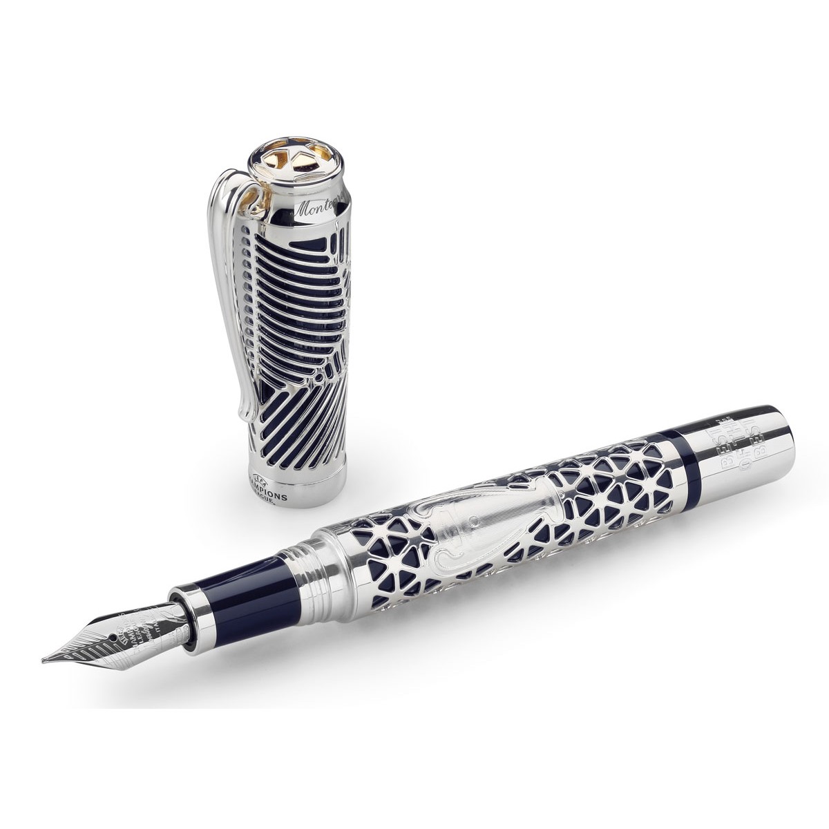 Montegrappa - Best Of The Best - Stilografica Argento Montegrappa - Best Of The Best - Stilografica Argento