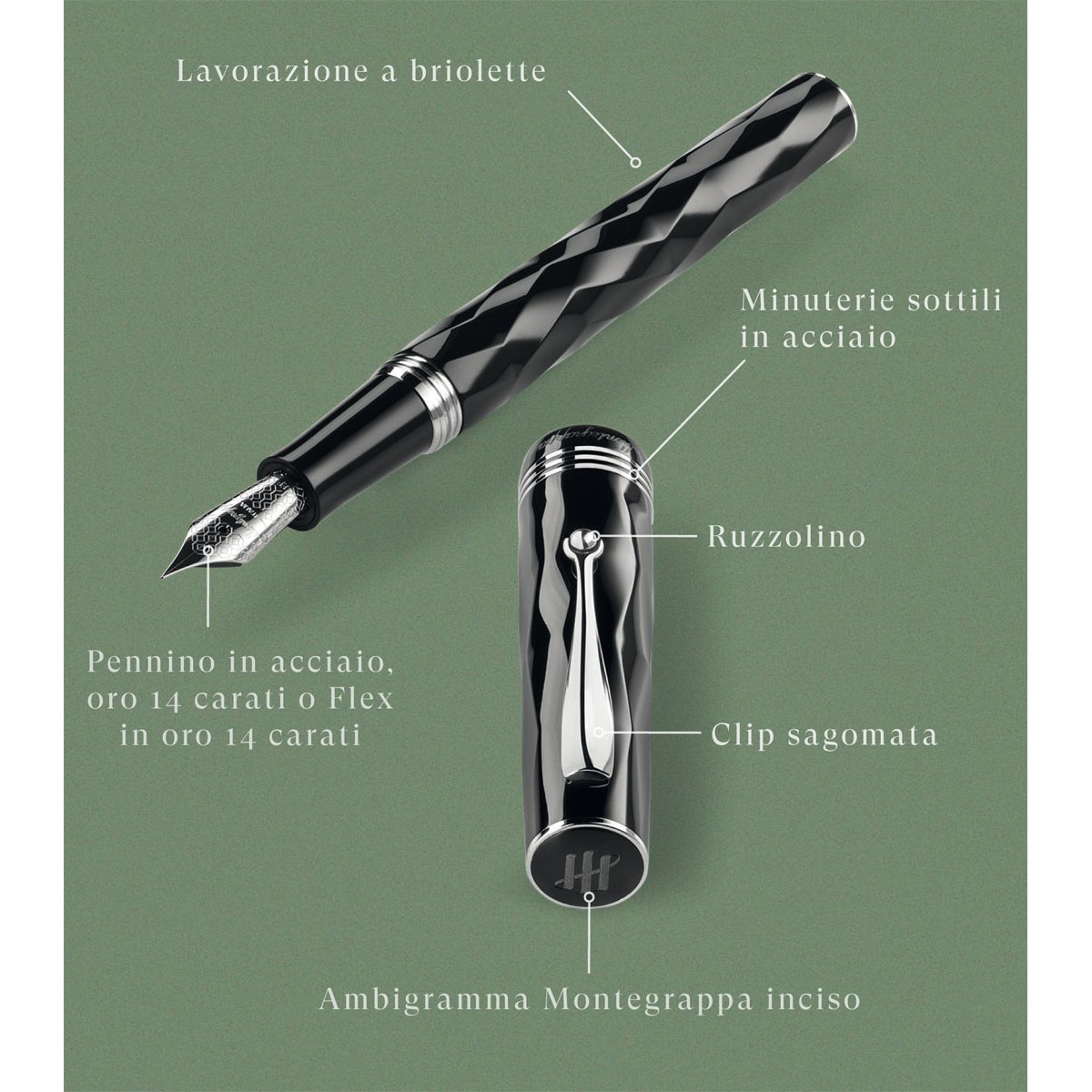 Montegrappa - Brenta - Stilografica Montegrappa - Brenta - Stilografica
