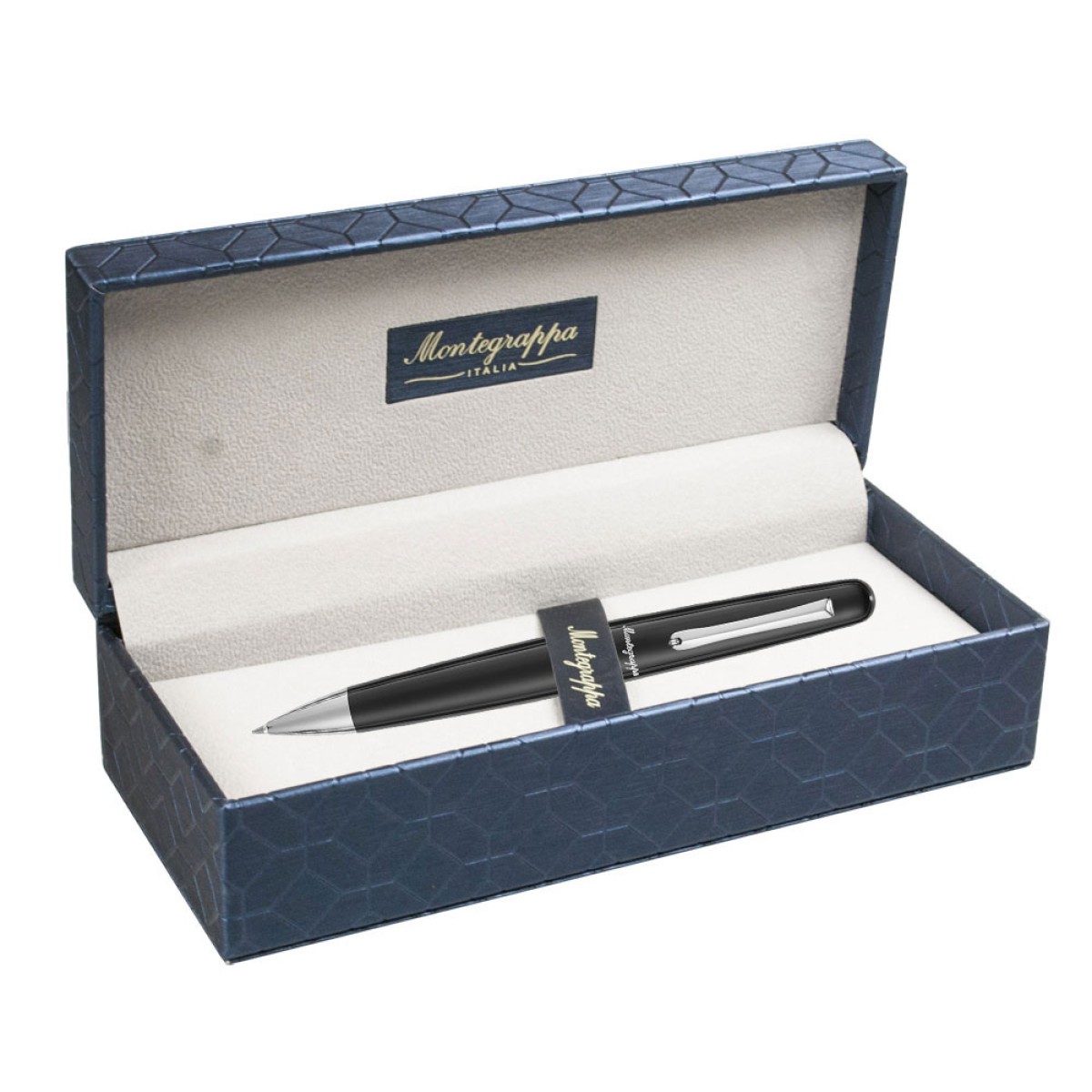 Montegrappa - Elmo 01 - Black Ballpoint Pen Montegrappa - Elmo 01 - Black Ballpoint Pen