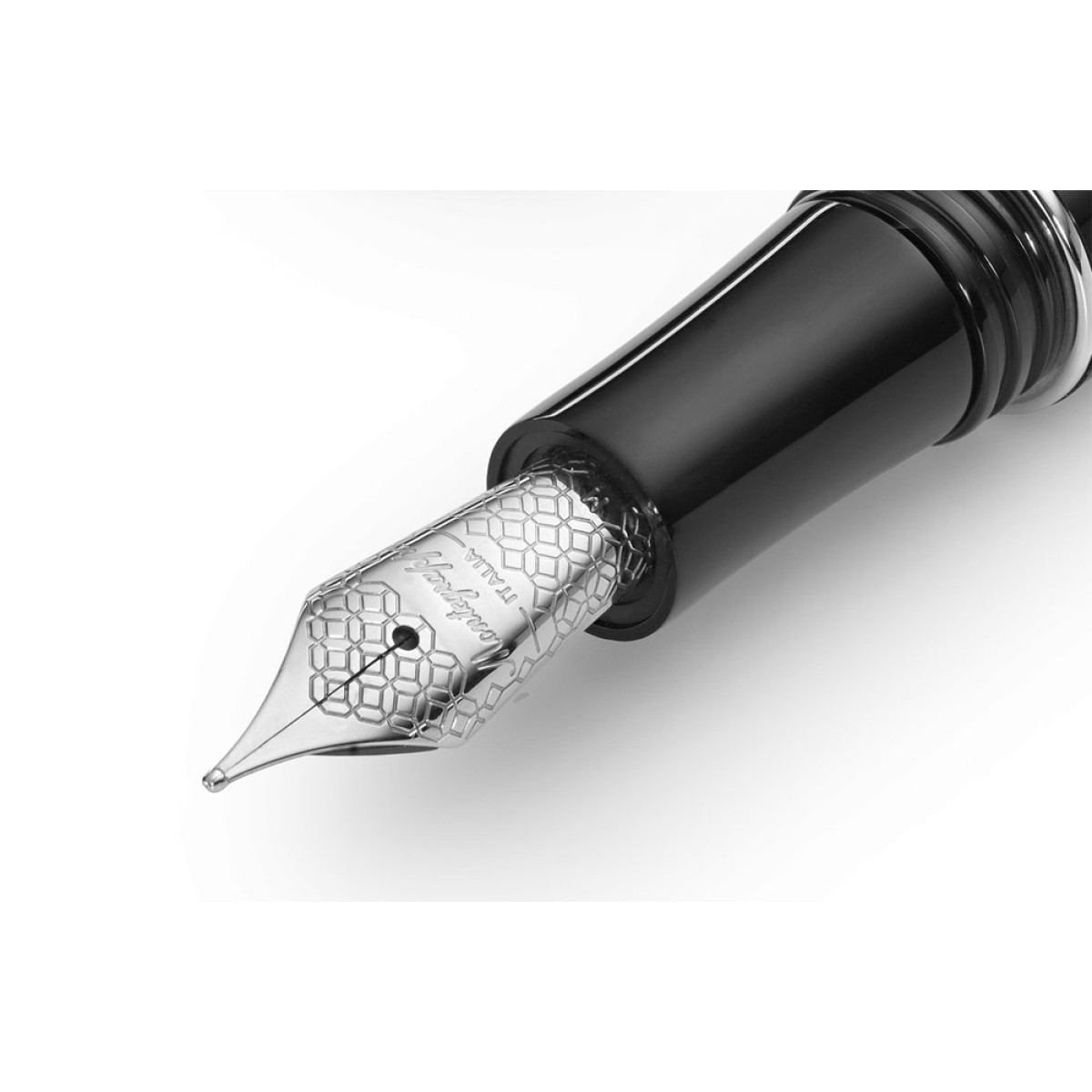 Montegrappa - Elmo 01 - Stilografica Nera Montegrappa - Elmo 01 - Stilografica Nera