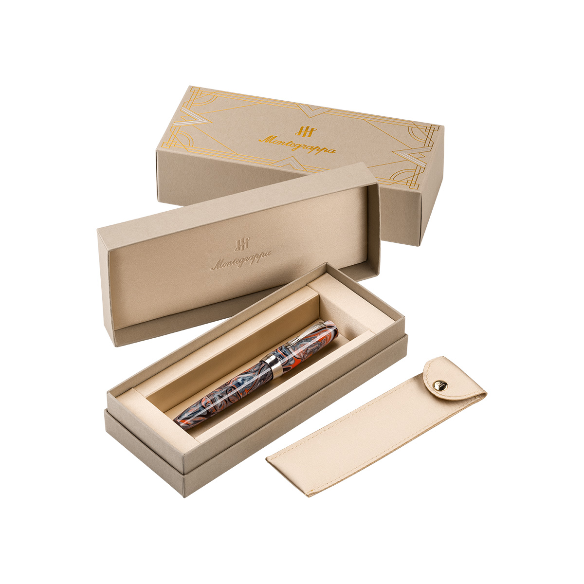 Montegrappa - Elmo 02 - Croda Rossa - Roller Montegrappa - Elmo 02 - Croda Rossa - Roller