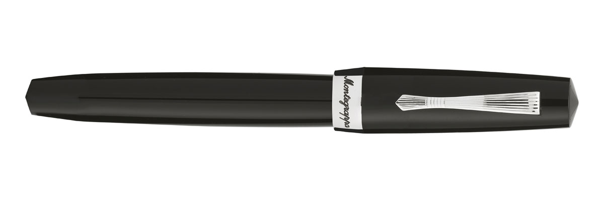 Montegrappa - Elmo 02 - Nero lucido - Stilografica Montegrappa - Elmo 02 - Nero lucido - Stilografica