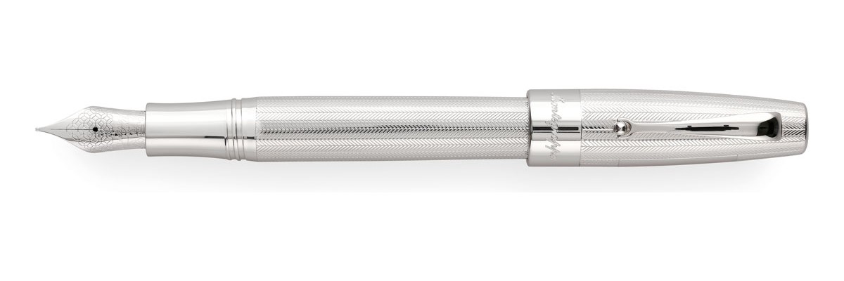 Montegrappa - Extra Silver - Fountain Pen Montegrappa - Extra Silver - Fountain Pen