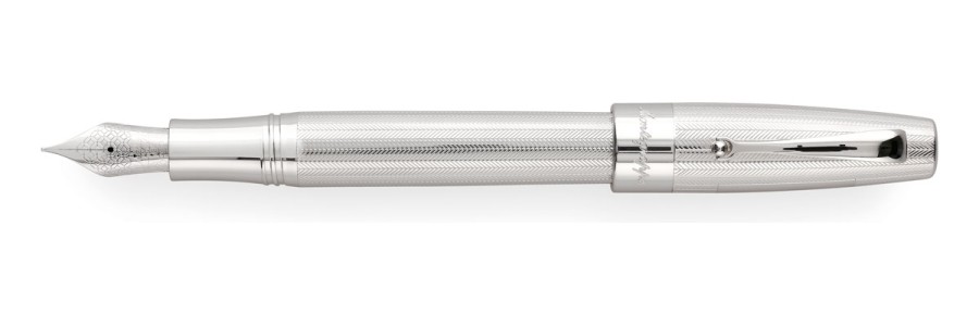 Montegrappa - Extra Silver - Fountain Pen Montegrappa - Extra Silver - Fountain Pen