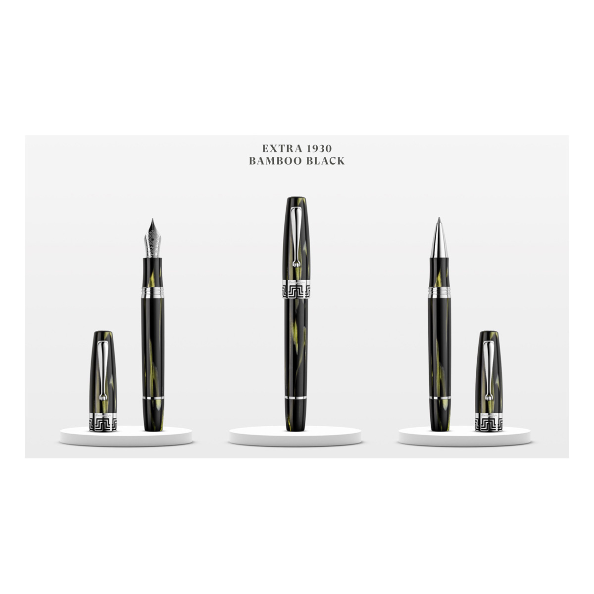 Montegrappa - Extra 1930 - Stilografica Nero/Bambù Montegrappa - Extra 1930 - Stilografica Nero/Bambù
