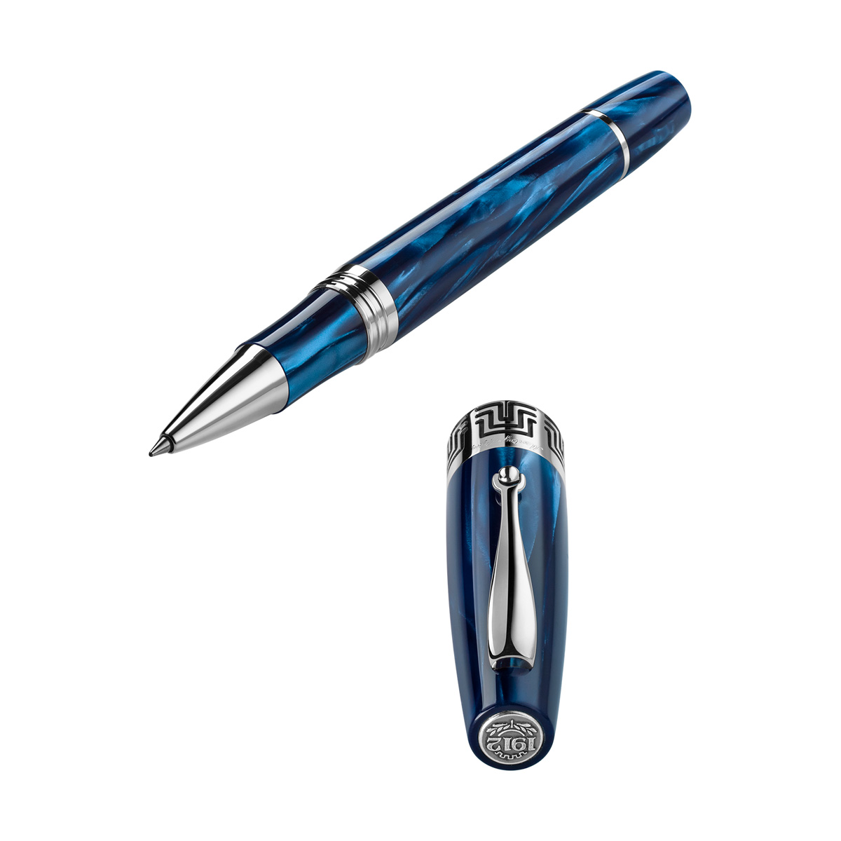 Montegrappa - Extra 1930 - Roller - Blu Mediterraneo Montegrappa - Extra 1930 - Roller - Blu Mediterraneo