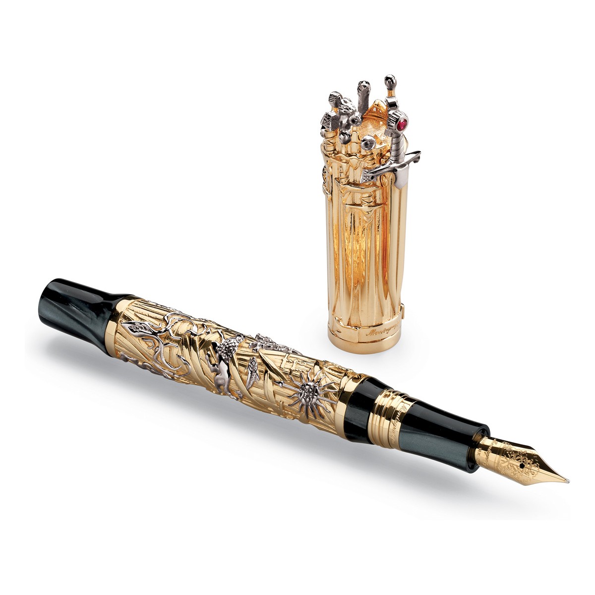 Montegrappa - The Game Of Thrones Limited Edition - Fountain Pen Solid Gold Montegrappa - The Game Of Thrones Limited Edition - Fountain Pen Solid Gold