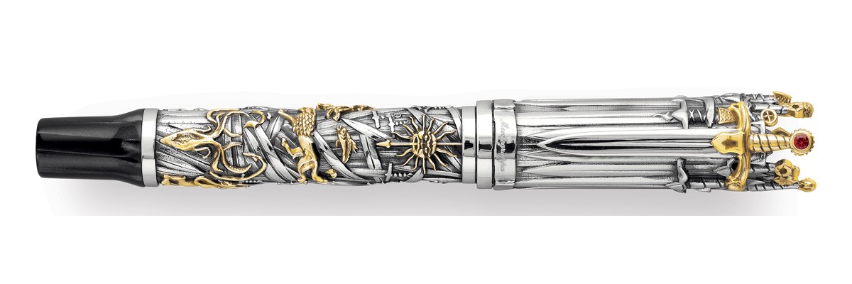 Montegrappa - The Game Of Thrones Limited Edition - Roller Argento Montegrappa - The Game Of Thrones Limited Edition - Roller Argento