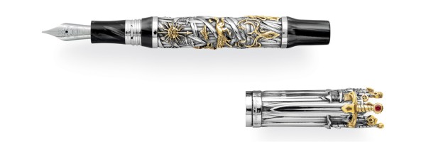 Montegrappa - The Game Of Thrones Limited Edition - Fountain Pen Silver Montegrappa - The Game Of Thrones Limited Edition - Fountain Pen Silver