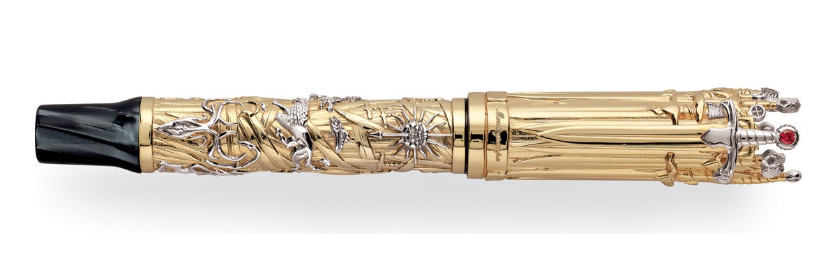 Montegrappa - The Game Of Thrones Limited Edition - Fountain Pen Solid Gold Montegrappa - The Game Of Thrones Limited Edition - Fountain Pen Solid Gold