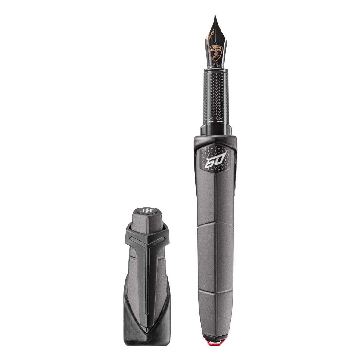 Montegrappa - Lamborghini 60° - Grigio Titans - Fountain Pen Montegrappa - Lamborghini 60° - Grigio Titans - Fountain Pen