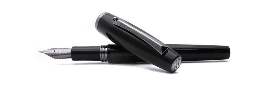 Montegrappa - Manager - Nera Rutenio - Stilografica Montegrappa - Manager - Nera Rutenio - Stilografica