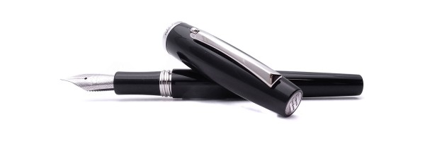 Montegrappa - Manager - Nera Acciaio - Stilografica Montegrappa - Manager - Nera Acciaio - Stilografica