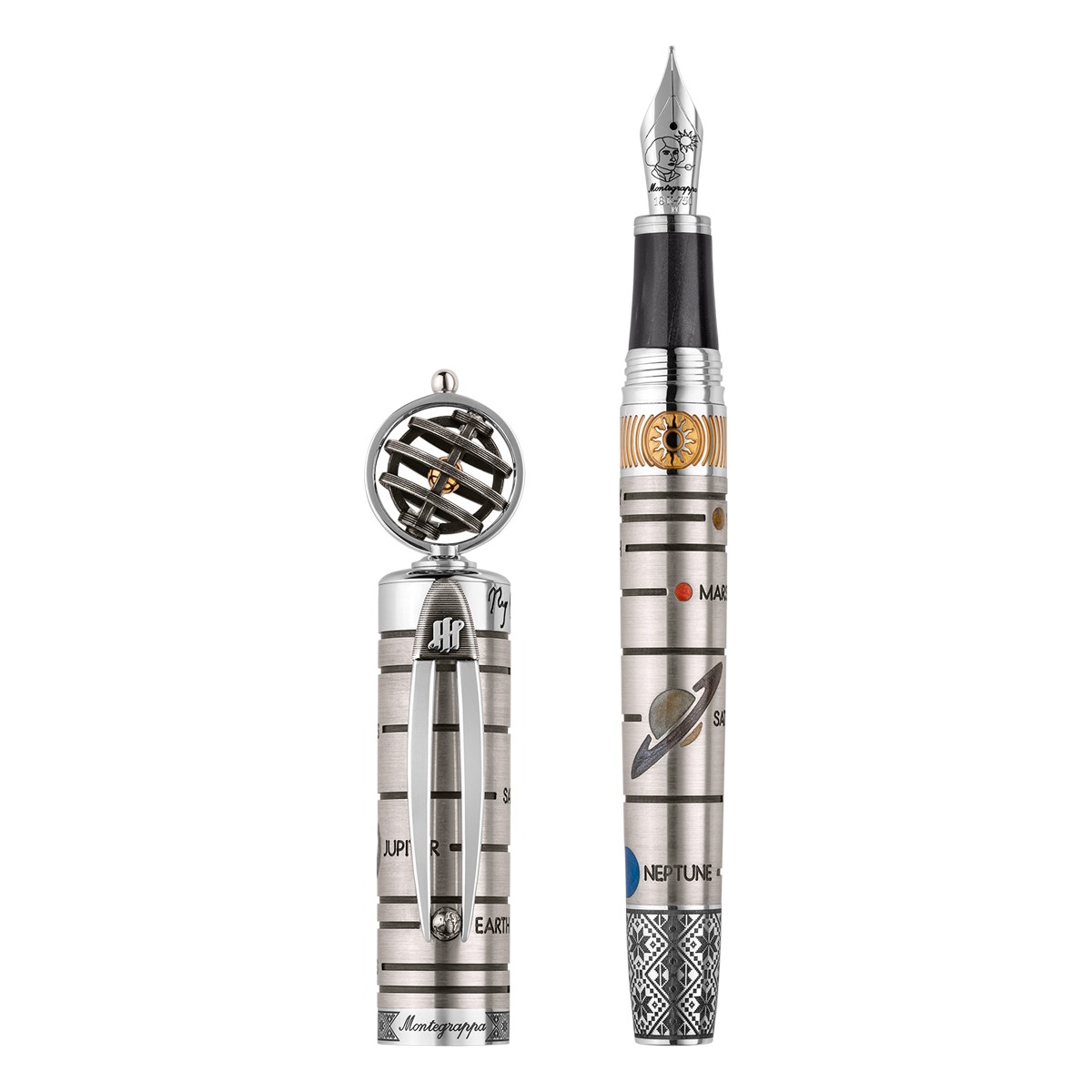 Montegrappa - Nicolaus Copernicus - Serie Avanguardia - Stilografica Montegrappa - Nicolaus Copernicus - Serie Avanguardia - Stilografica