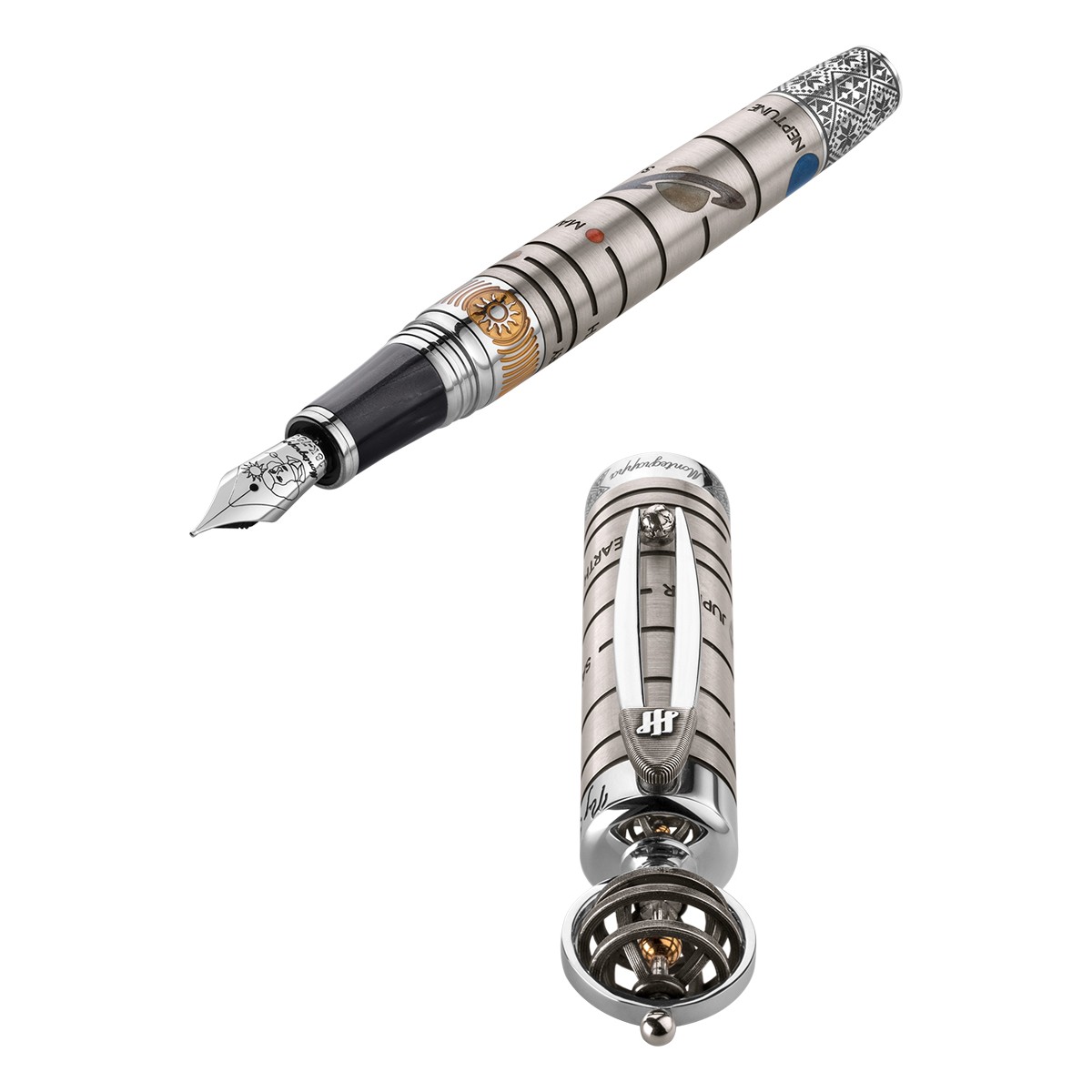 Montegrappa - Nicolaus Copernicus - Serie Avanguardia - Stilografica Montegrappa - Nicolaus Copernicus - Serie Avanguardia - Stilografica