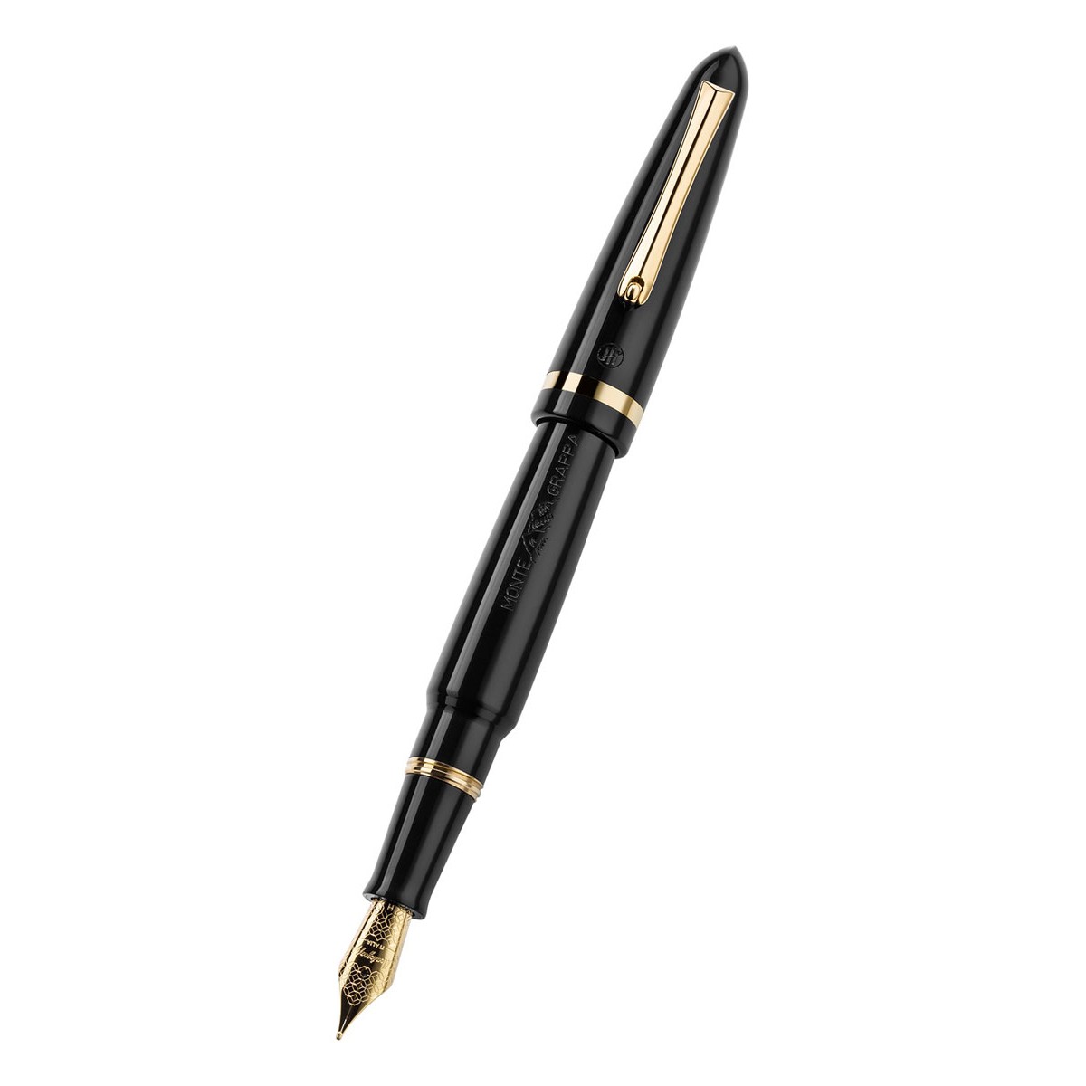 Montegrappa - Venetia - Black - Fountain Pen Montegrappa - Venetia - Black - Fountain Pen