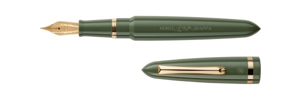 Montegrappa - Venetia - Lagoon Green - Stilografica - Pennino Oro 14kt. Montegrappa - Venetia - Lagoon Green - Stilografica - Pennino Oro 14kt.