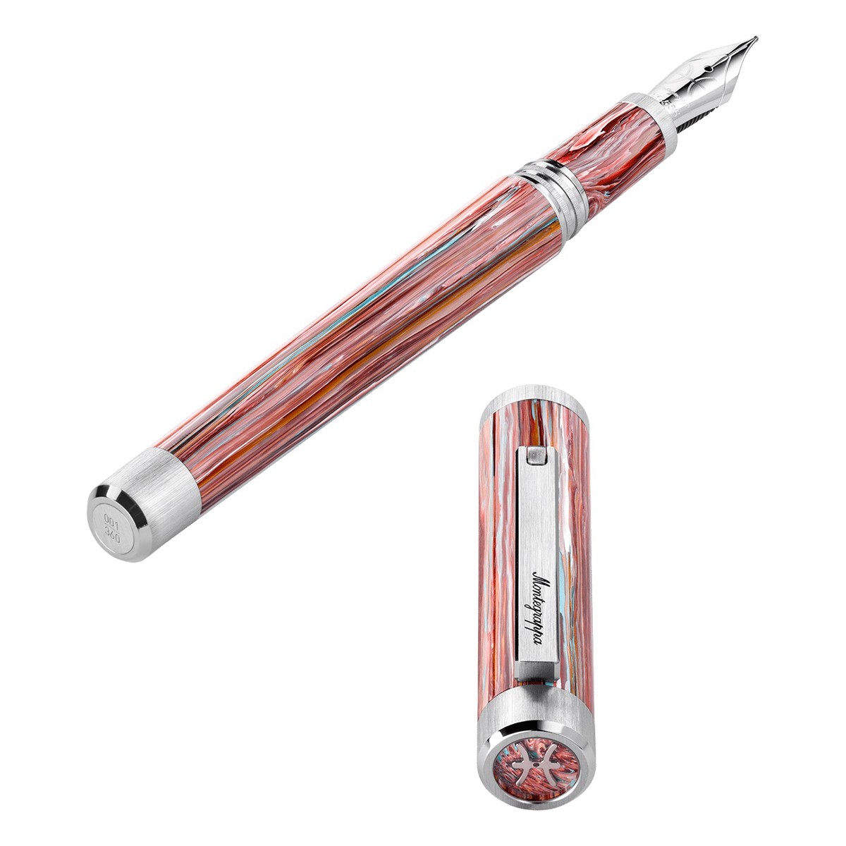 Montegrappa - Zero Zodiac - Fountain Pen - Pesci L.E. Montegrappa - Zero Zodiac - Fountain Pen - Pesci L.E.