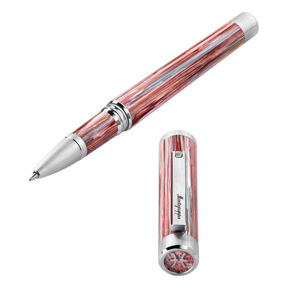 Montegrappa - Zero Zodiac - Rollerball Pen - Pesci Montegrappa - Zero Zodiac - Rollerball Pen - Pesci