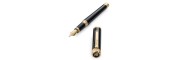 Montegrappa - Zero - Stilografica Pennino Oro - Nera Oro Giallo Montegrappa - Zero - Stilografica Pennino Oro - Nera Oro Giallo
