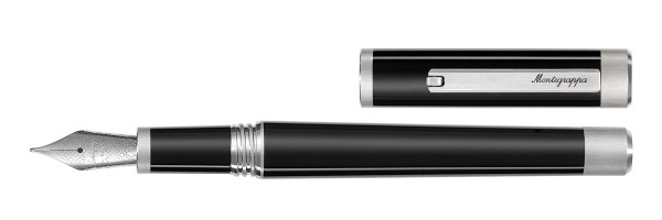 Montegrappa - Zero - Stilografica - Nera Palladio Montegrappa - Zero - Stilografica - Nera Palladio