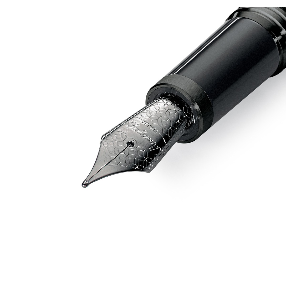 Montegrappa - Zero - Stilografica - Ultra Nero Rutenio Montegrappa - Zero - Stilografica - Ultra Nero Rutenio