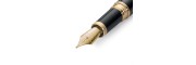 Montegrappa - Zero - Stilografica Pennino Oro - Nera Oro Giallo Montegrappa - Zero - Stilografica Pennino Oro - Nera Oro Giallo