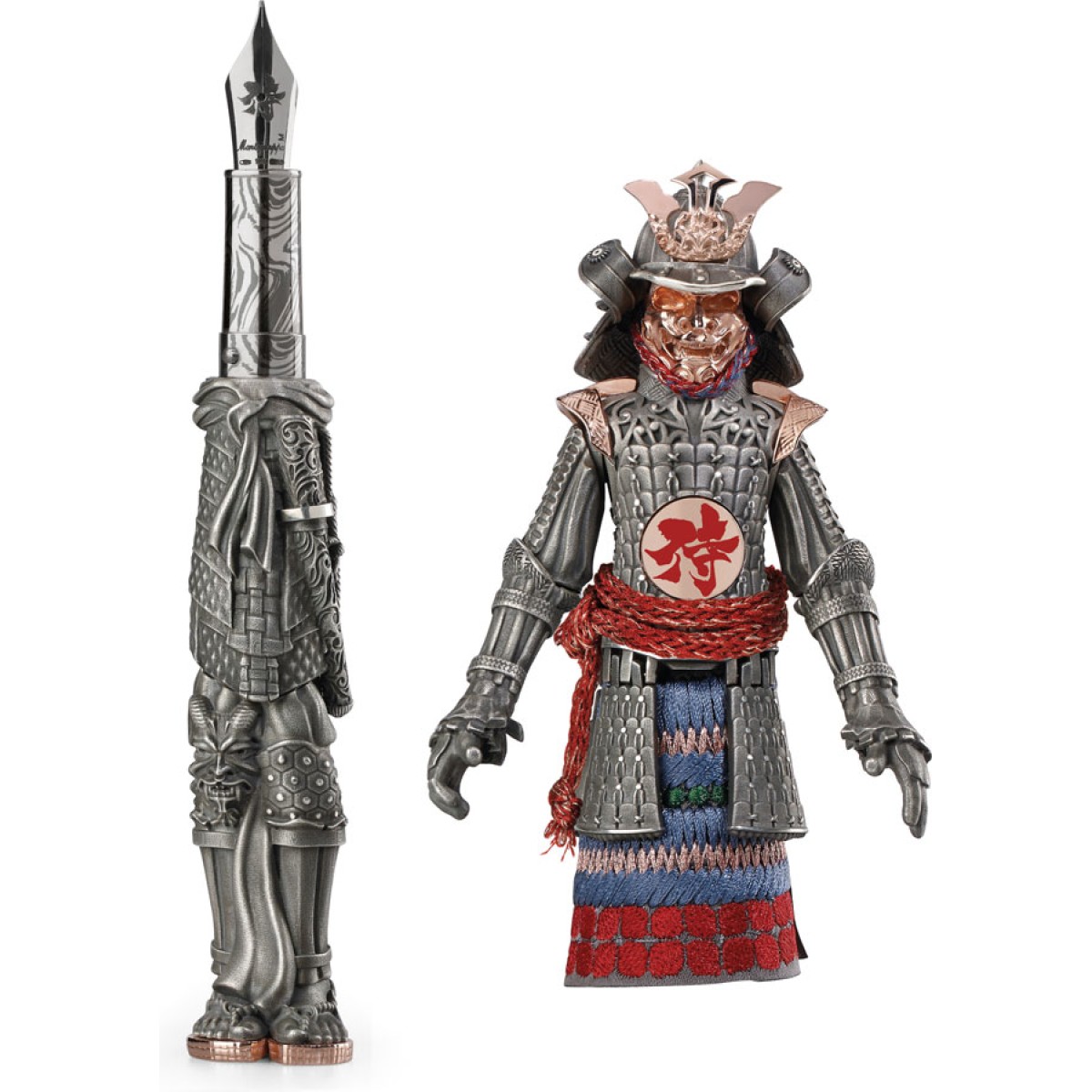 Montegrappa - Samurai - Stilografica Argento Montegrappa - Samurai - Stilografica Argento