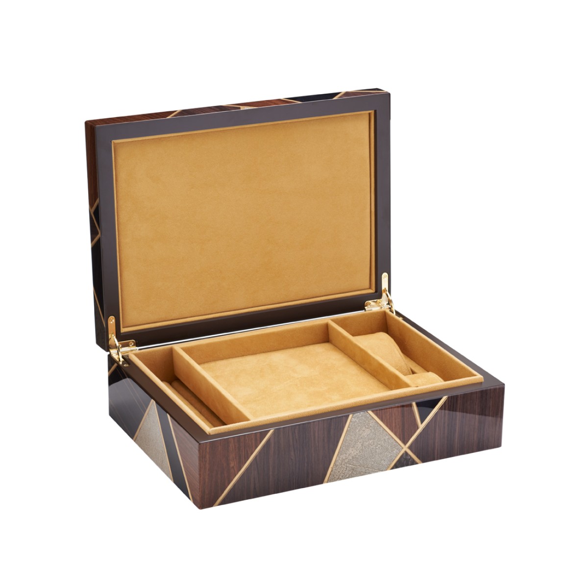 Mobiletto Portagioie - Morici - Legno laccato Tellux Vulcano Mobiletto Portagioie - Morici - Legno laccato Tellux Vulcano