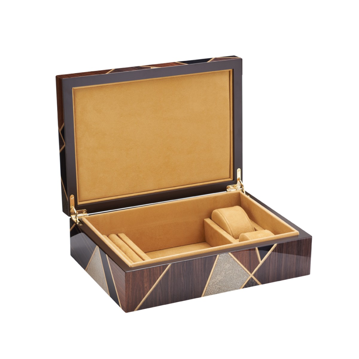 Mobiletto Portagioie - Morici - Legno laccato Tellux Vulcano Mobiletto Portagioie - Morici - Legno laccato Tellux Vulcano