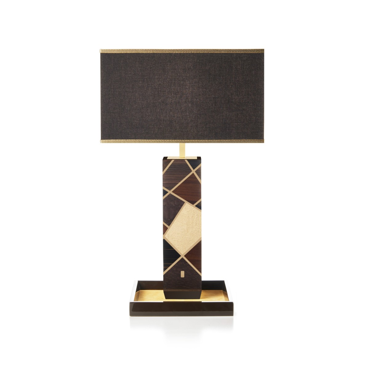 Lampada da Tavolo - Morici - Legno laccato Tellux Vulcano Lampada da Tavolo - Morici - Legno laccato Tellux Vulcano