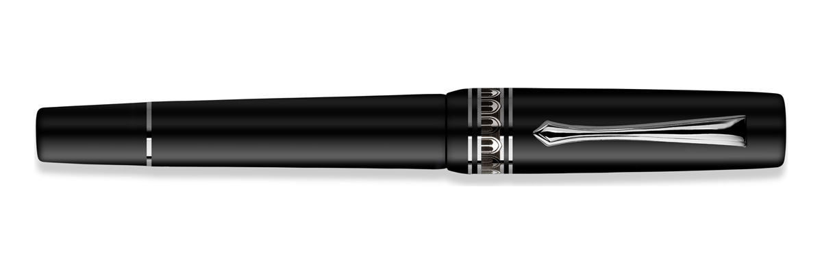 Nettuno - N-E - Pelagos - Matte Black - Ruthenium - Rollerball pen Nettuno - N-E - Pelagos - Matte Black - Ruthenium - Rollerball pen