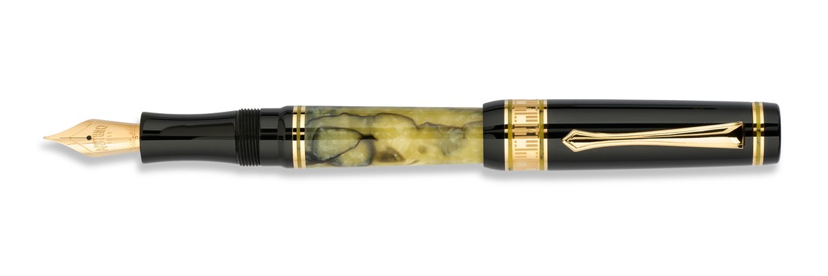 Nettuno - Superba Jade L.E. - Stilografica -  Pennino Oro14Kt.