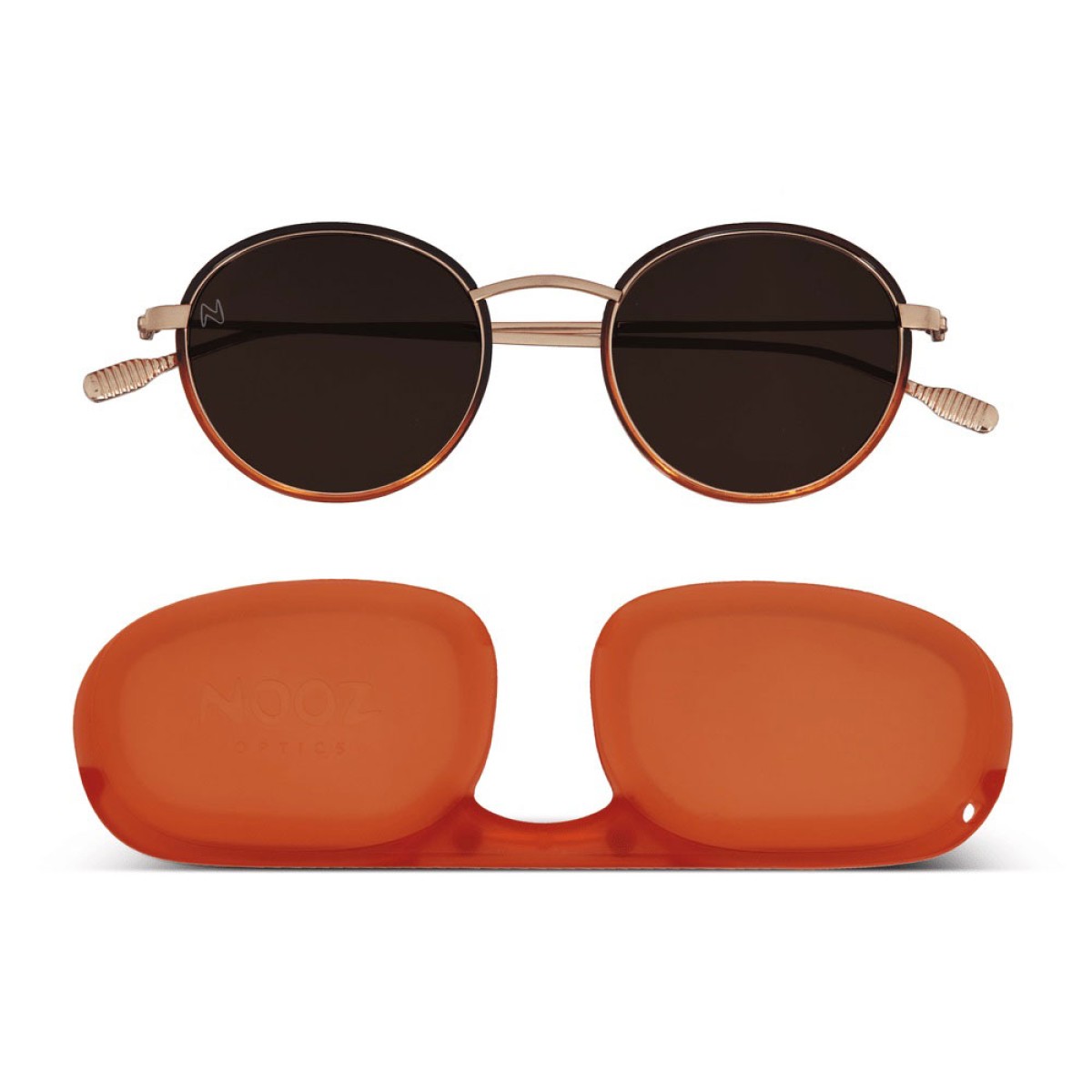 Nooz - Dual Sunglasses - Ela - Brown Bronze Nooz - Dual Sunglasses - Ela - Brown Bronze
