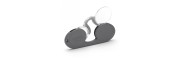 Nooz - Occhiale da lettura - Rotondi - Grey Nooz - Occhiale da lettura - Rotondi - Grey
