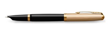 Parker - 51 Deluxe - Black - Stilografica Parker - 51 Deluxe - Black - Stilografica