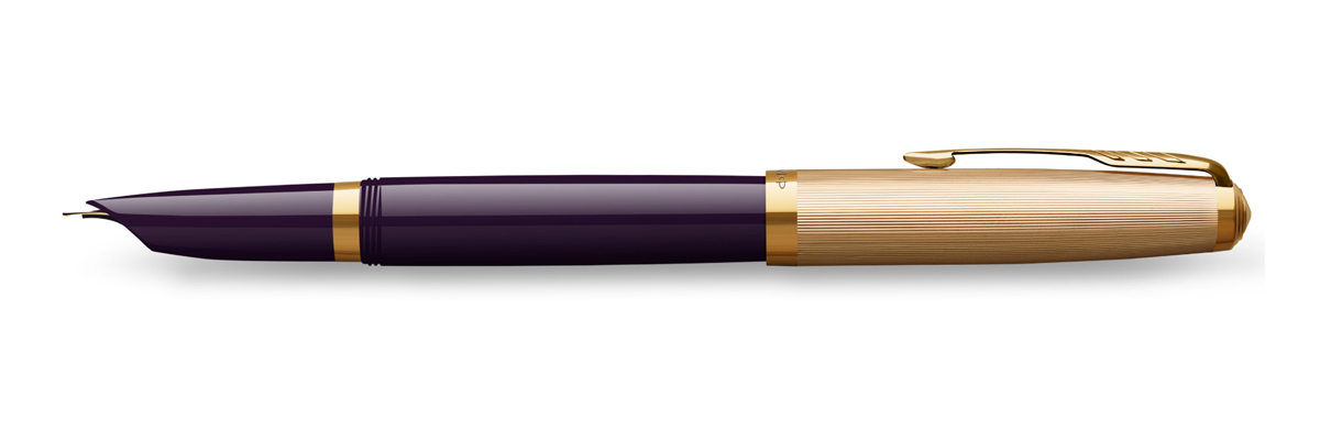 Parker - 51 Deluxe - Plum - Stilografica Parker - 51 Deluxe - Plum - Stilografica
