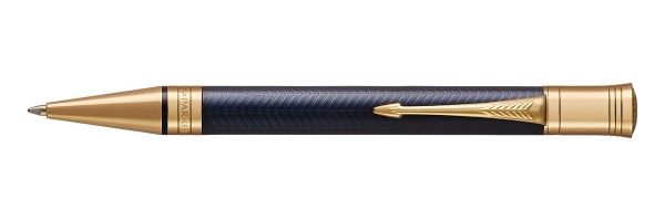 Parker - Duofold - Prestige Blue GT Chevron - Ballpoint Parker - Duofold - Prestige Blue GT Chevron - Ballpoint