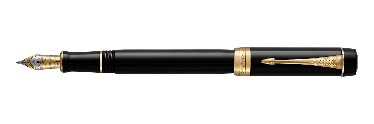 Parker - Duofold - Centennial Classic Black GT - Stilografica Parker - Duofold - Centennial Classic Black GT - Stilografica