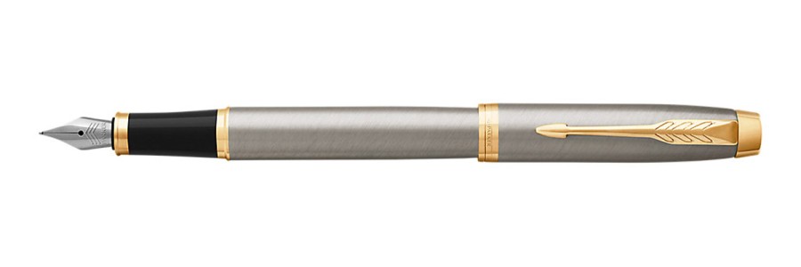 Parker - IM - Brushed Metal GT - Fountain Pen Parker - IM - Brushed Metal GT - Fountain Pen