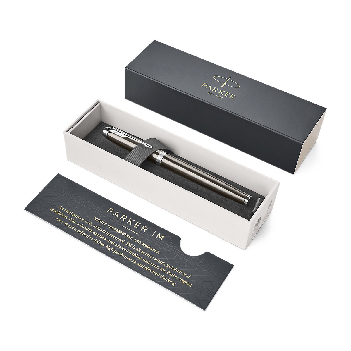 Parker - IM - Dark Espresso CT - Stilografica Parker - IM - Dark Espresso CT - Stilografica