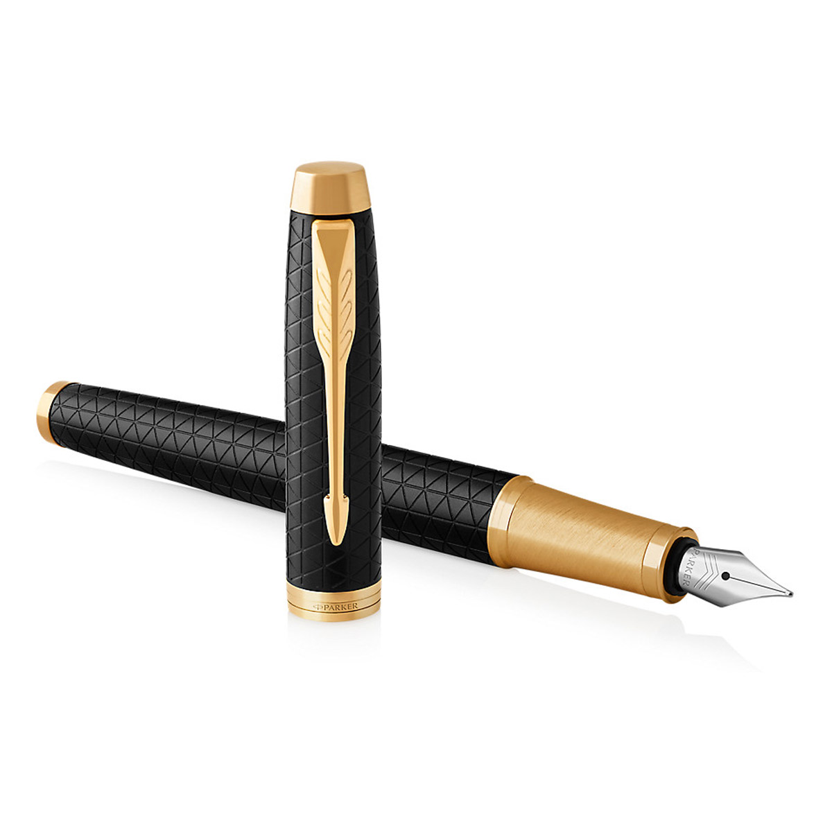 Parker - IM Premium - Black Gold GT - Fountain Pen Parker - IM Premium - Black Gold GT - Fountain Pen