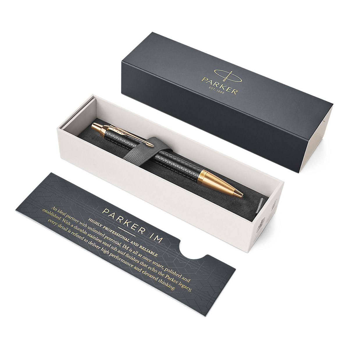 Parker - IM Premium - Black Gold GT - Ballpoint Parker - IM Premium - Black Gold GT - Ballpoint